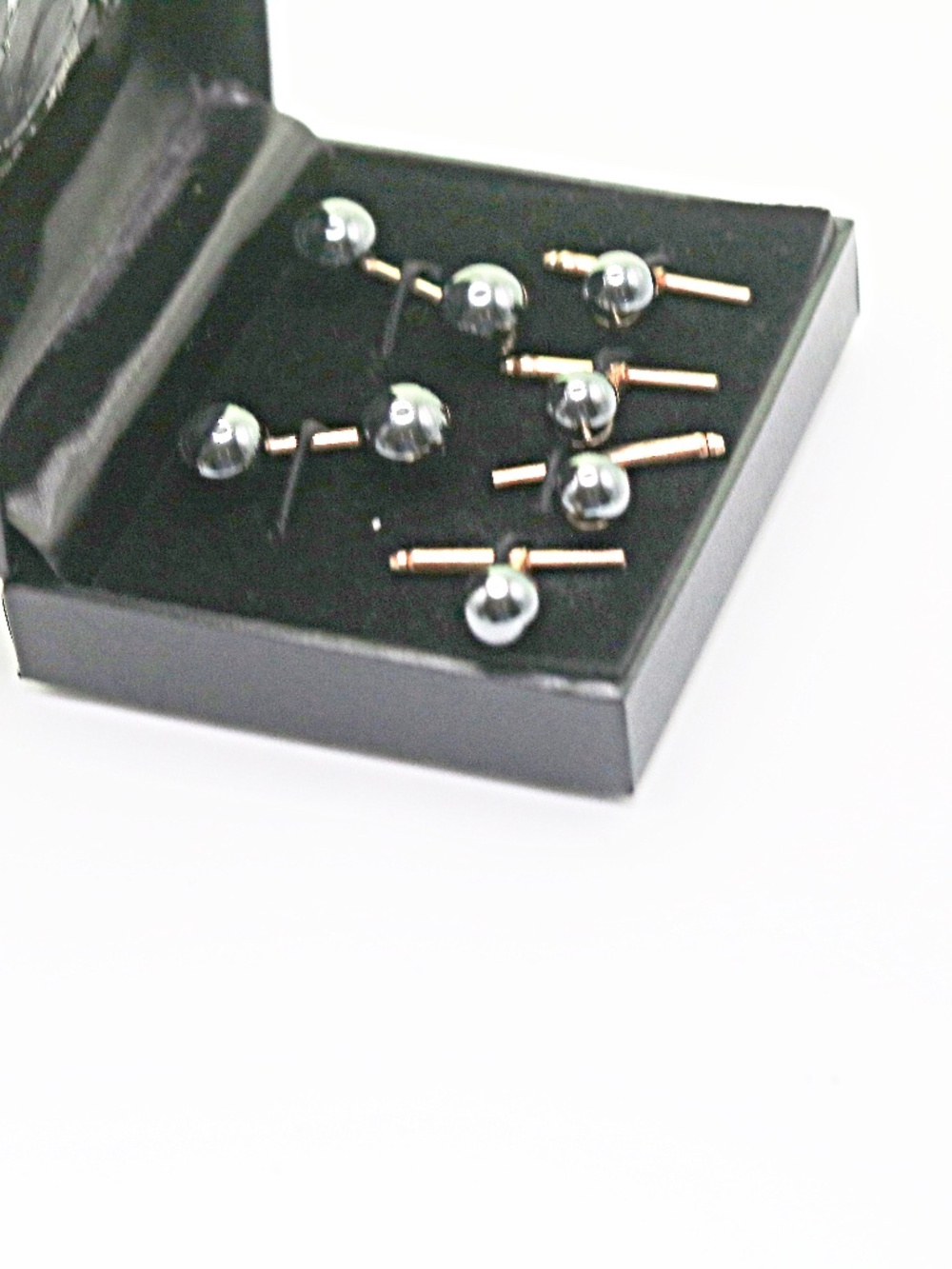 14k Gold Filled Gemstone Cufflinks Studs